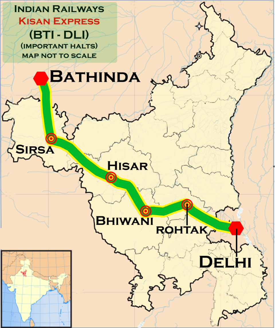 Inter-state perishable produce logistics